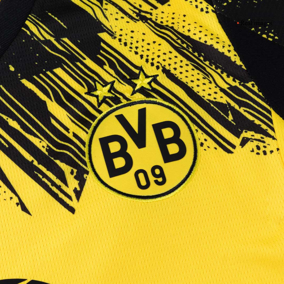 Nogometni dres Borussie Dortmund (dres + kratke hlače) 2025/26 rumen