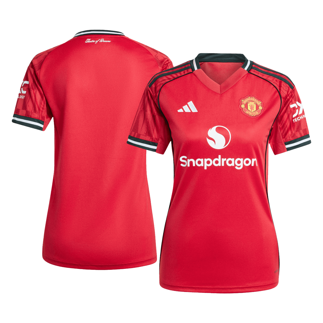Dámský Domači Fotbalový Dres Manchester United 2025/26