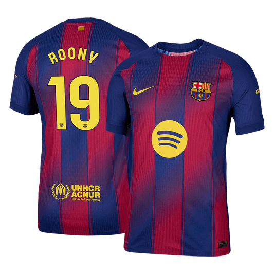 Barcelona Nogometni dres Domači 2025/26 Authentic ROONY #19