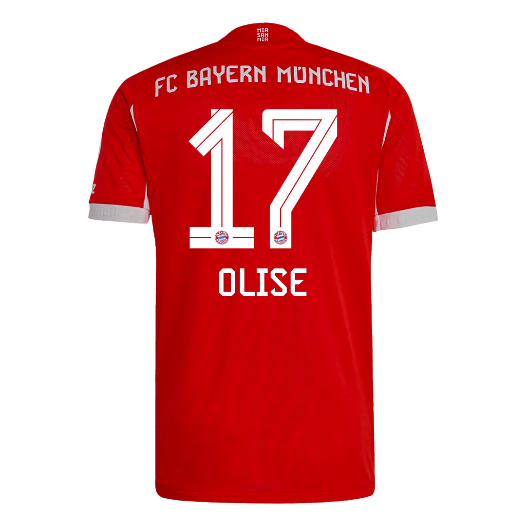 Bayern Munich Nogometni dres Domači 2025/26 Authentic OLISE #17