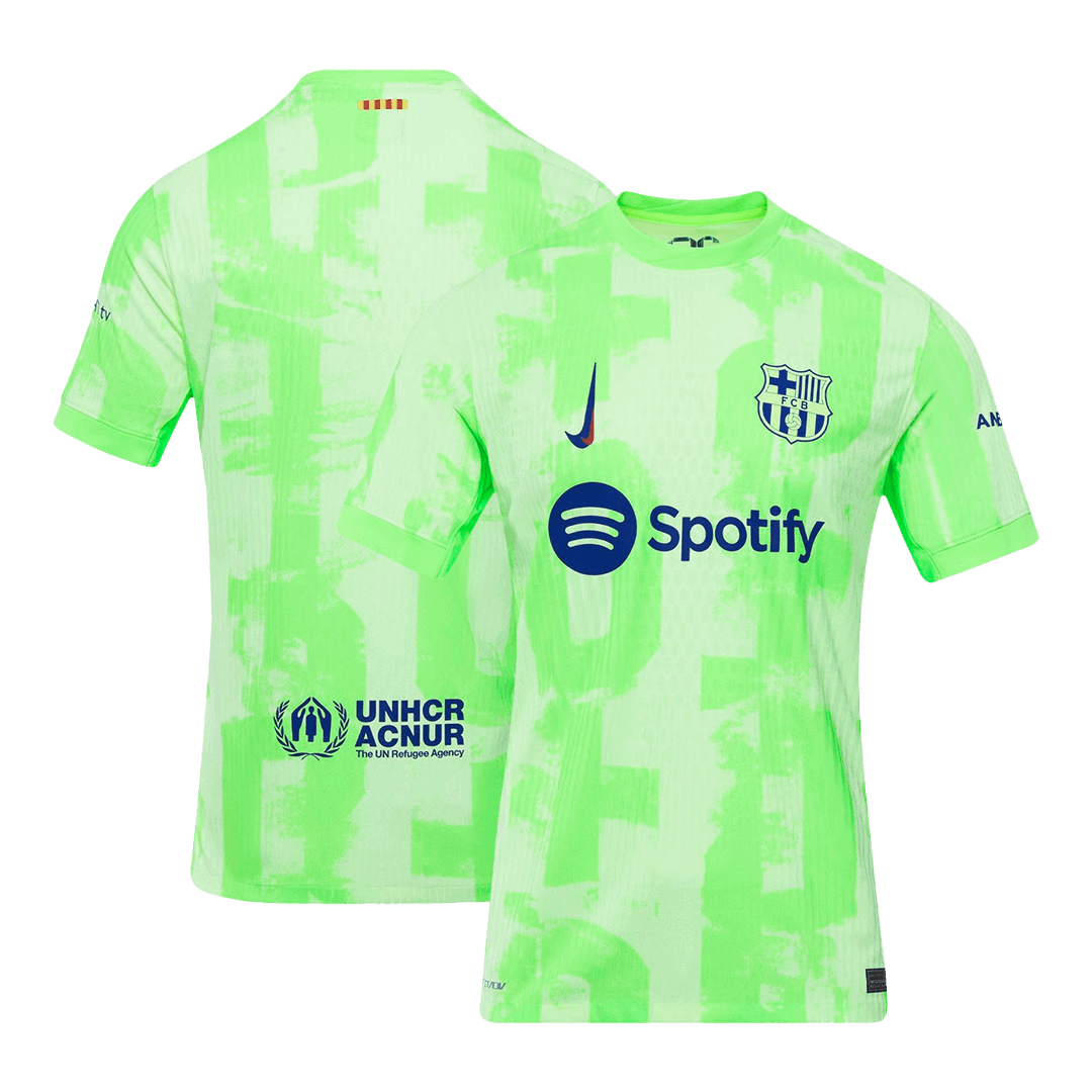 Avtentični nogometni dres Barcelone Third Away Nogometni dres 2024/25