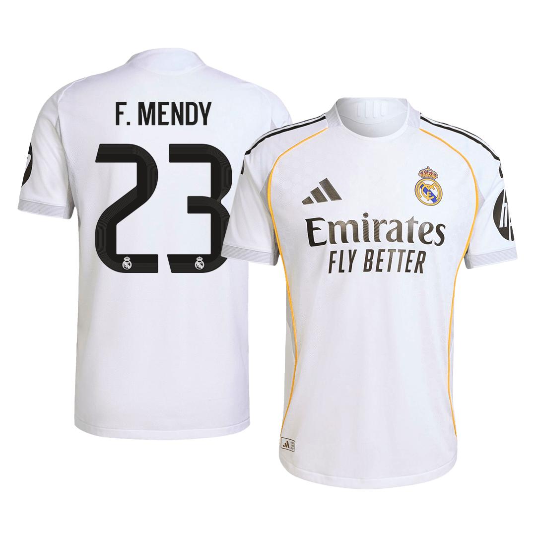 Real Madrid Nogometni dres Domači 2025/26 Authentic F.MENDY #23