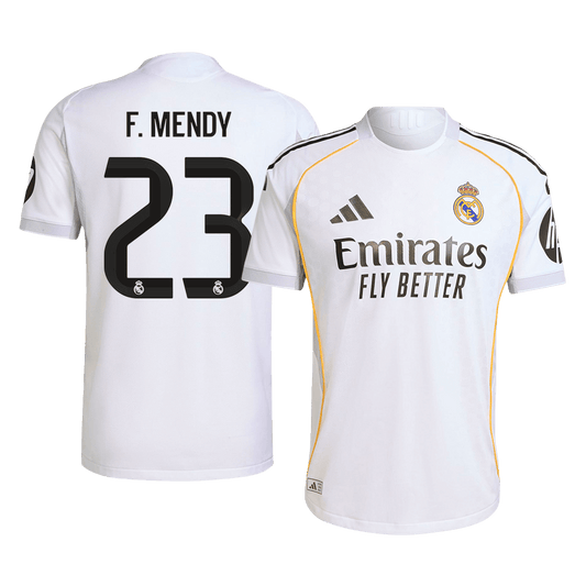 Real Madrid Nogometni dres Domači 2025/26 Authentic F.MENDY #23