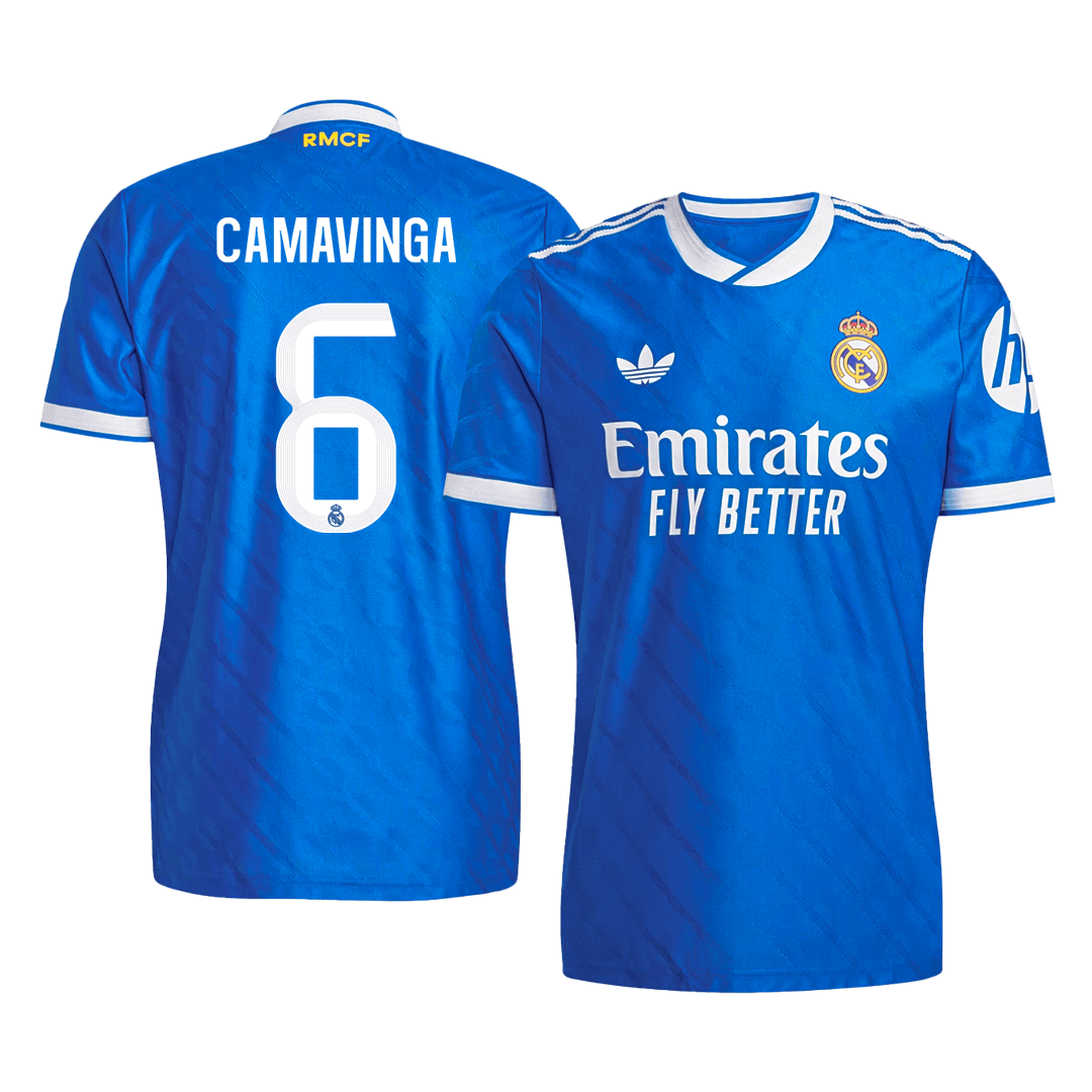 Real Madrid Nogometni dres Tretji 2025/26 Authentic CAMAVINGA #6
