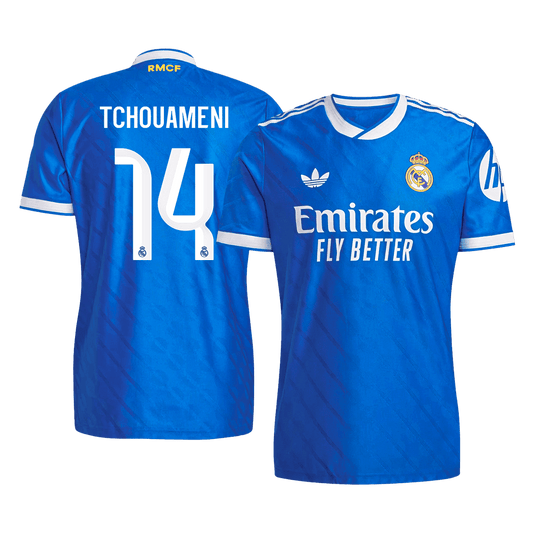 Real Madrid Nogometni dres Tretji 2025/26 Authentic TCHOUAMENI #14