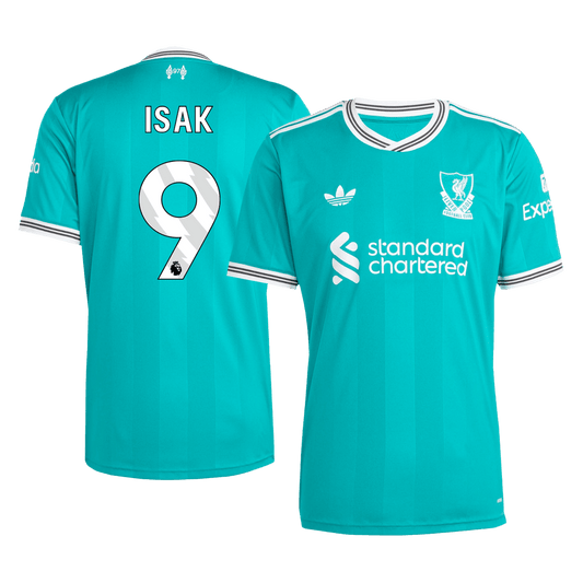 ISAK #9 Liverpool Dres Tretji 2025/26