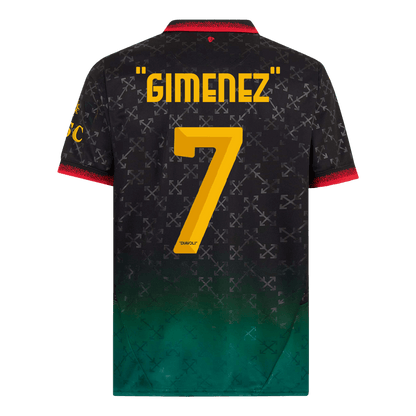 "GIMENEZ" #7 AC Milan Dres Četrti 2024/25