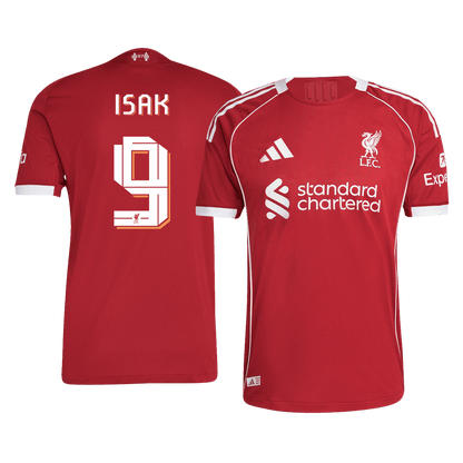 Liverpool Nogometni dres Domači 2025/26 Authentic ISAK #9