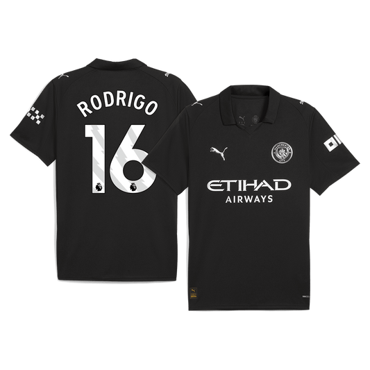 RODRIGO #16 Manchester City Dres Gostujoči 2025/26