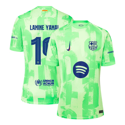 [Super kakovost] Tretji nogometni dres Barcelona LAMINE YAMAL #19 2024/25