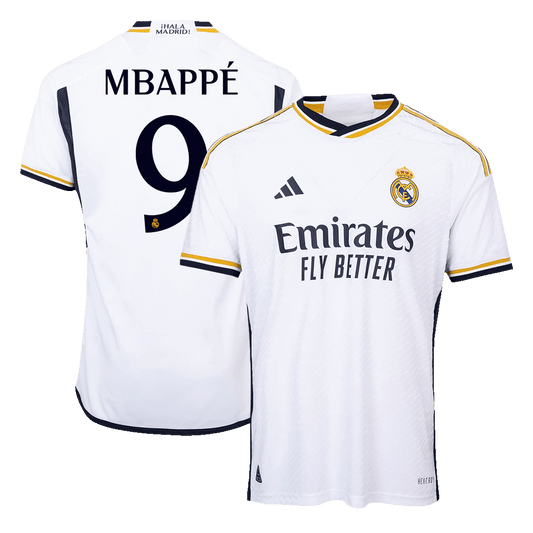 Real Madrid Nogometni dres Domači 2023/24 Authentic MBAPPÉ #9