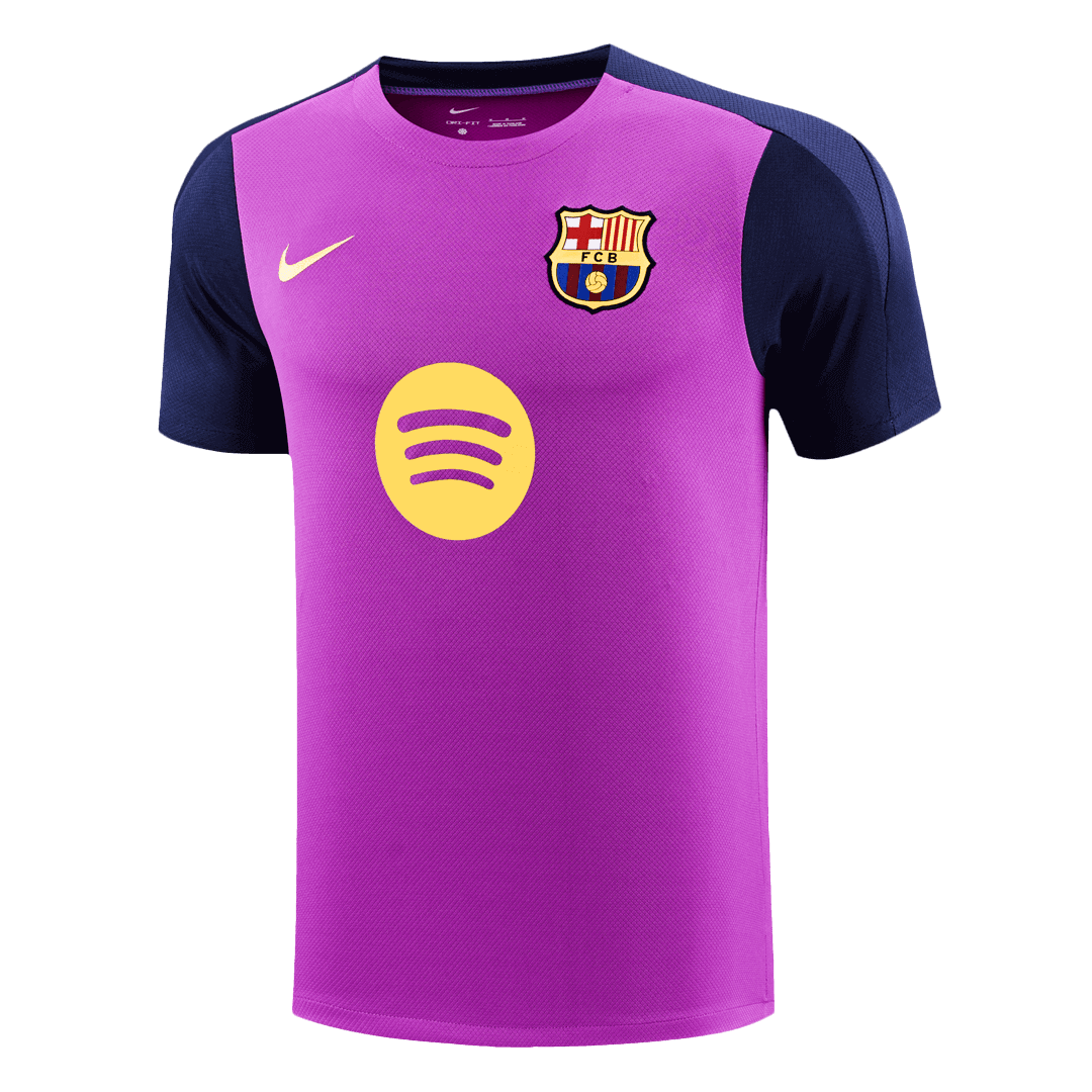 Nogometna majica Barcelona za trening pred tekmo 25/26 vijolična