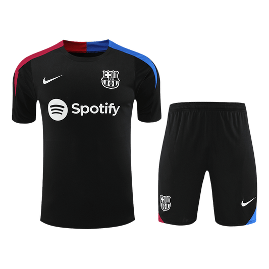Nogometni komplet Barcelona pred tekmo (majica + kratke hlače) 2024/25