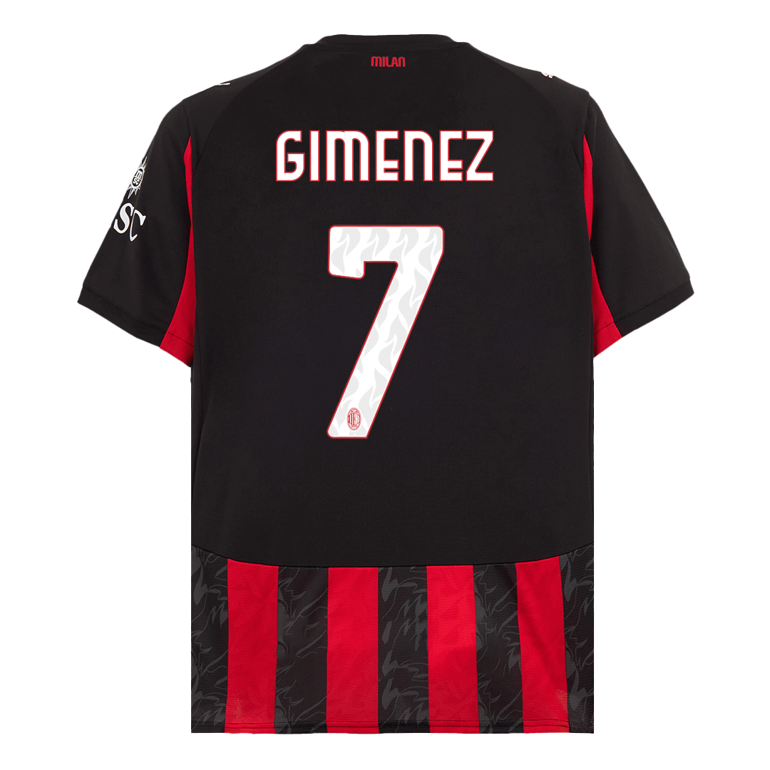 GIMENEZ #7 AC Milan Dres Domači 2025/26