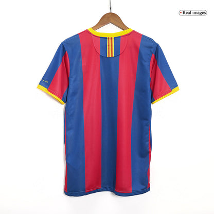 Retro nogometni dres Barcelona Home 2010/11 - rdeč in moder