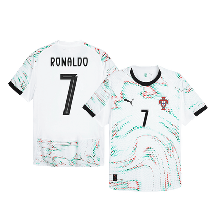 Portugal Nogometni dres Gostujoči 2025 Authentic RONALDO #7