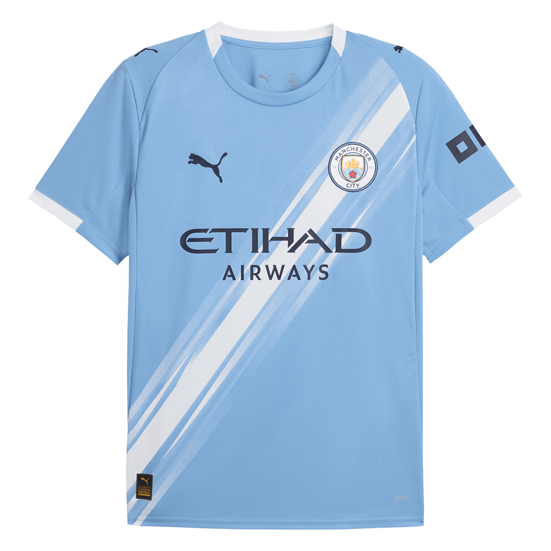 RODRIGO #16 Manchester City domači nogometni dres 2025/26 moder - svetovno klubsko prvenstvo
