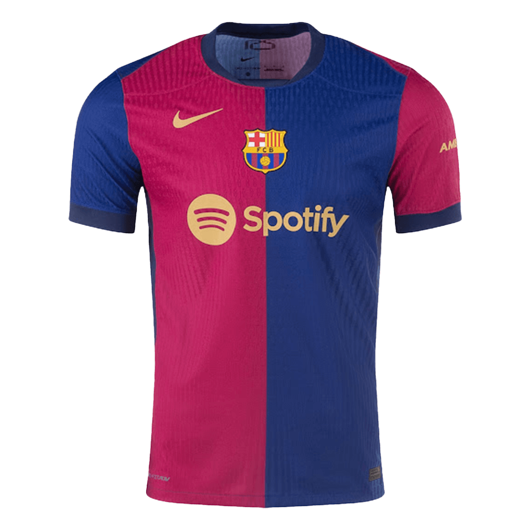 Autentična majica LAMINE YAMAL #19 Barcelona Home Football 2024/25 - UCL