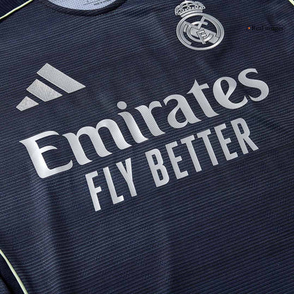 Real Madrid gostujoči kratki rokav 2025/26 avtentičen