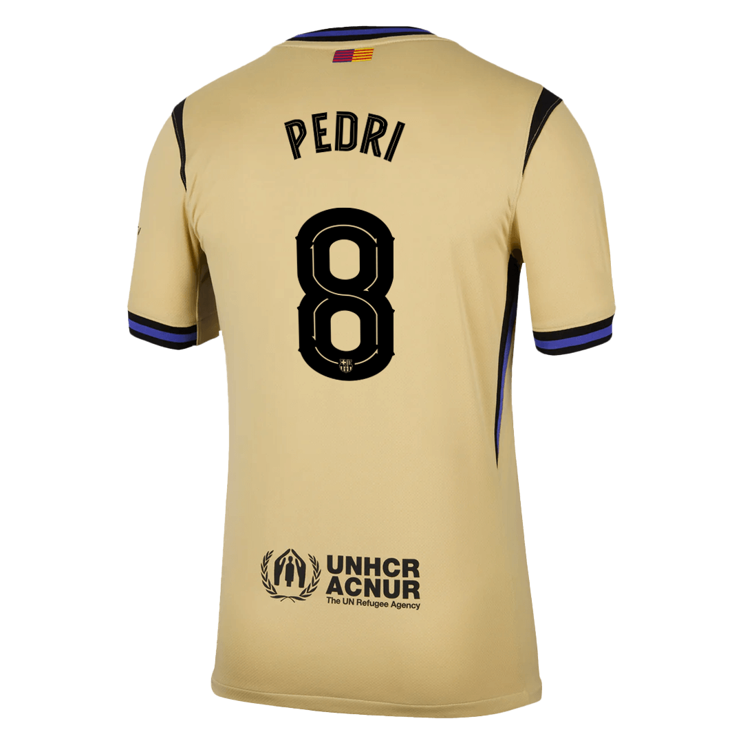 PEDRI #8 Barcelona Dres Gostujoči 2025/26 UCL