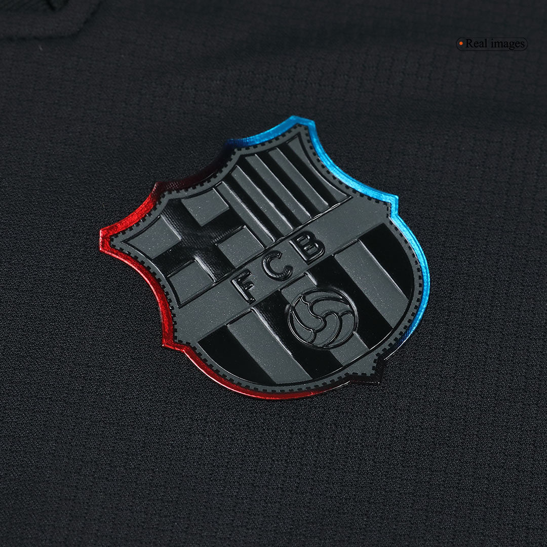 Črna gostujoča majica Barcelona X Travis Scott 2024/25