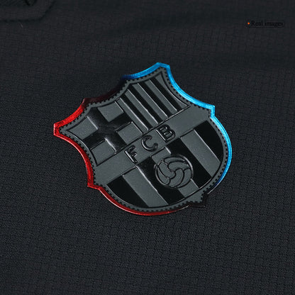 Črna gostujoča majica Barcelona X Travis Scott 2024/25