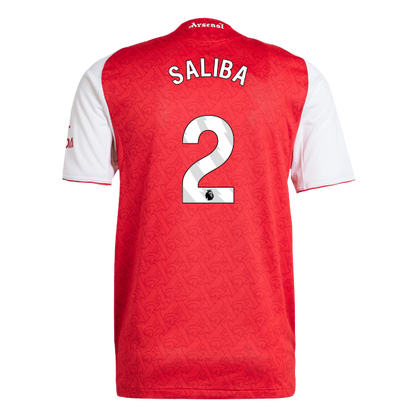 Arsenal Nogometni dres Domači 2025/26 Authentic SALIBA #2