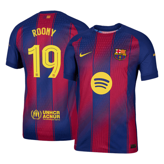 Barcelona Nogometni dres Domači 2025/26 Authentic ROONY #19
