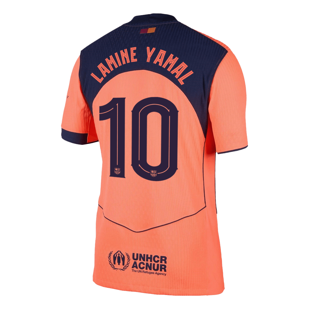 Barcelona Nogometni dres Tretji 2025/26 Authentic LAMINE YAMAL #10