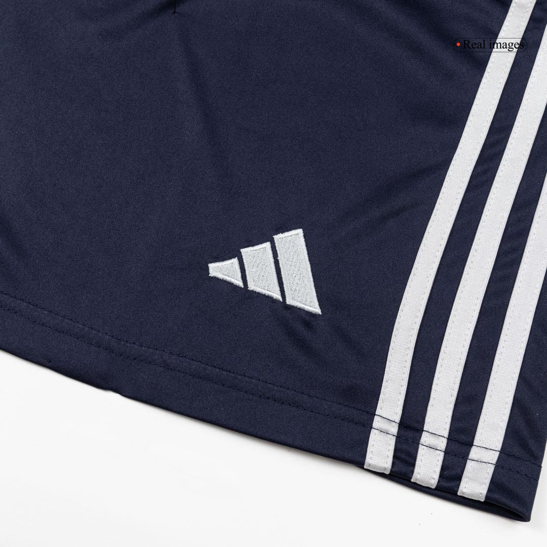 Nogometne kratke hlače Real Madrid Away 25/26 mornarsko modre