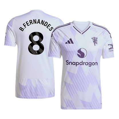 B.FERNANDES #8 Manchester United Dres Gostujoči 2025/26