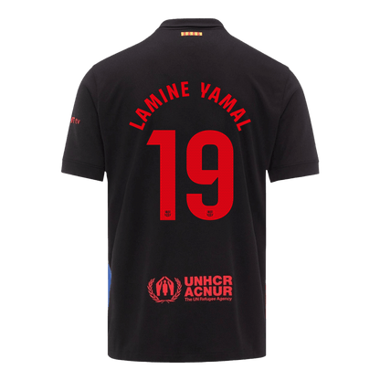 Barcelona LAMINE YAMAL #19 Gostujoča moška nogometna majica 2024/25