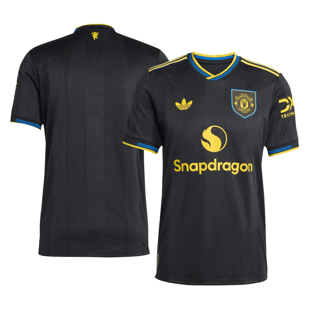 Manchester United Nogometni dres Tretji 2025/26 Authentic
