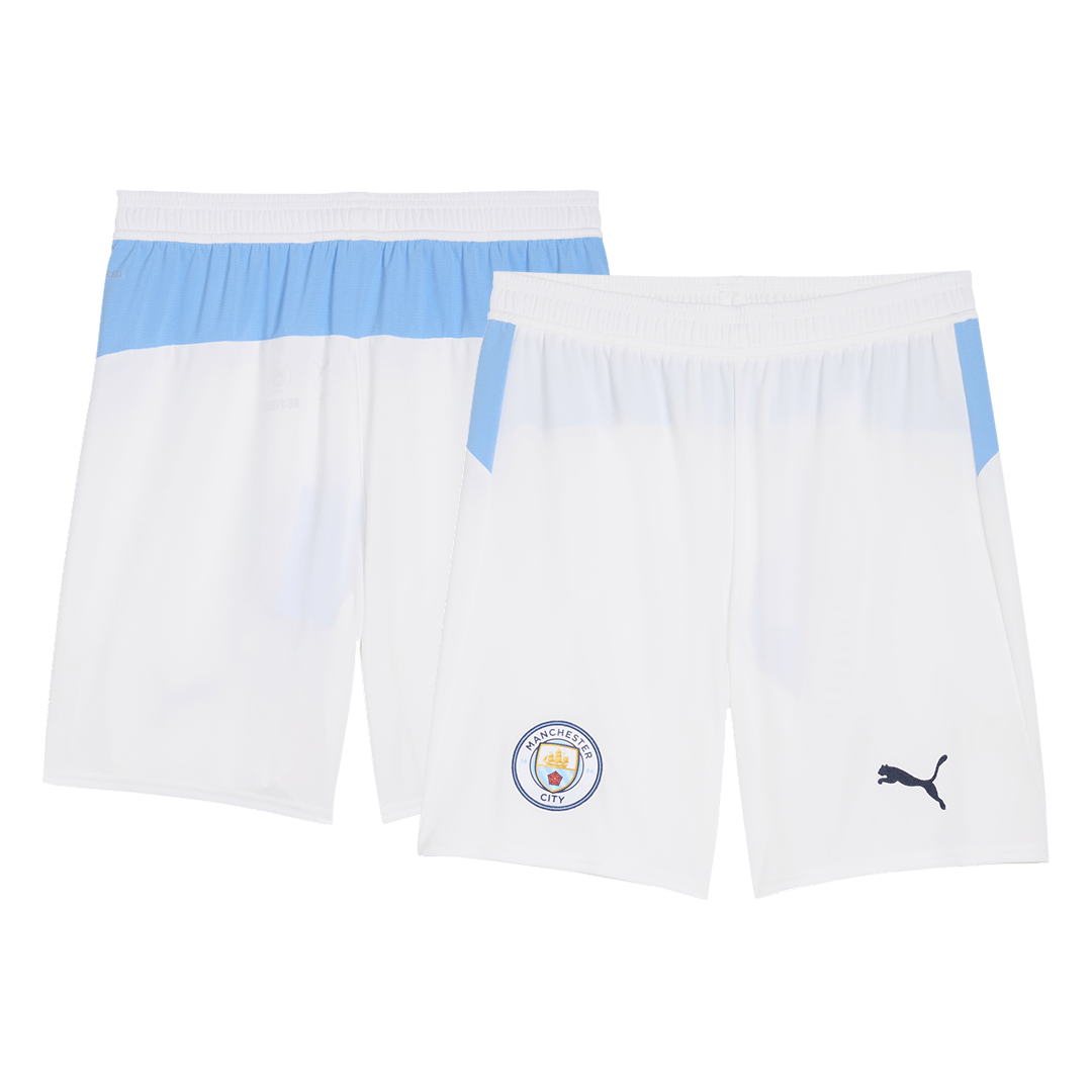 Domači nogometni dres Manchester Cityja (dres + kratke hlače) 2025/26 moder