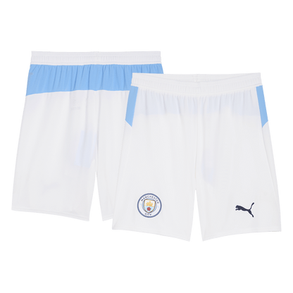 Domači nogometni dres Manchester Cityja (dres + kratke hlače) 2025/26 moder
