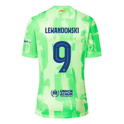 [Super kakovost] Barcelona LEWANDOWSKI #9 Third Away moški nogometni dres 2024/25 UCL