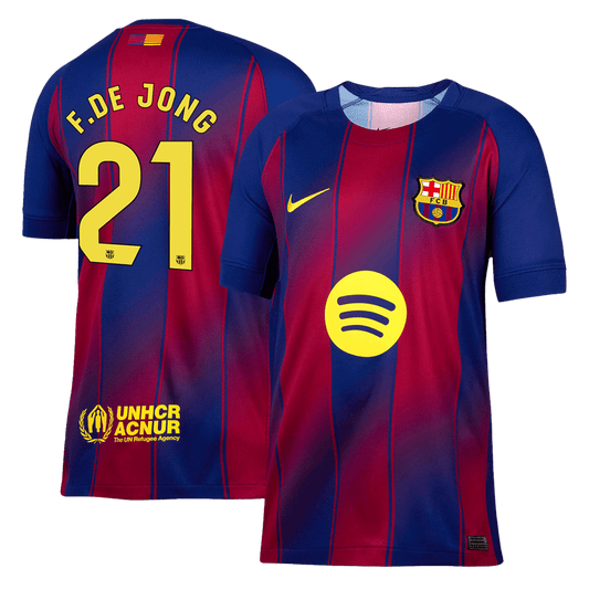 F.DE JONG #21 Barcelona Dres Domači 2025/26