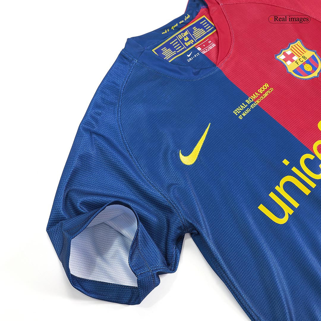 Retro domači nogometni dres 2008/09 Barcelona - finale UCL