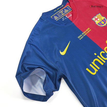 Retro domači nogometni dres 2008/09 Barcelona - finale UCL