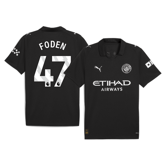 FODEN #47 Manchester City Dres Gostujoči 2025/26