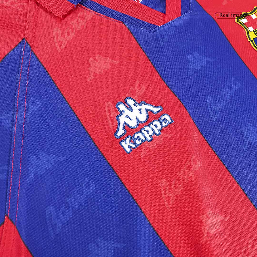 Retro nogometni dres Barcelona Home 1996/97 - rdeč in moder