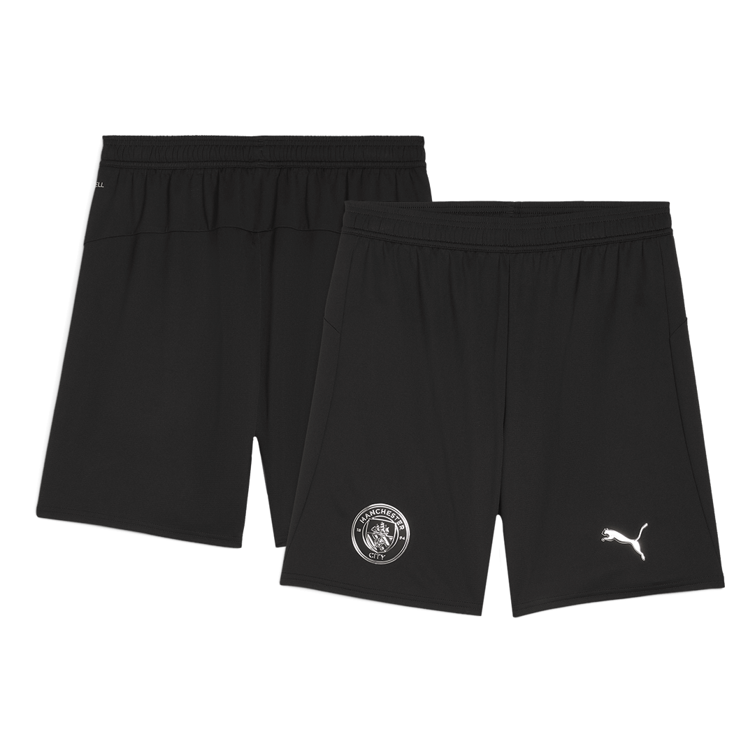 Nogometni dres Manchester Cityja za goste (dres + kratke hlače) 2025/26 črne barve