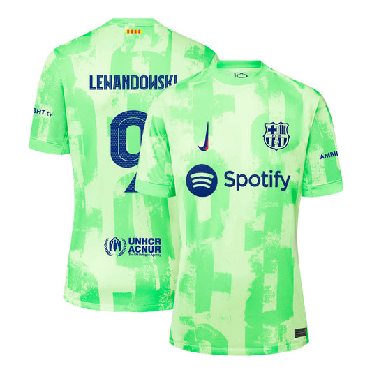 [Super kakovost] Barcelona LEWANDOWSKI #9 Third Away moški nogometni dres 2024/25 UCL