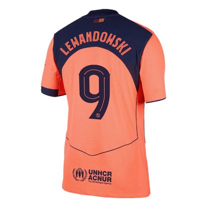 Barcelona Nogometni dres Tretji 2025/26 Authentic LEWANDOWSKI #9