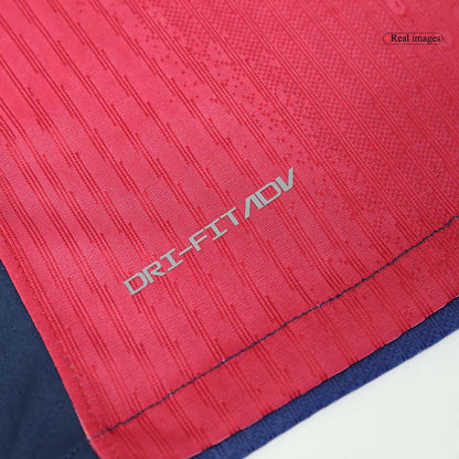COLDPLAY #10 Authentic Barcelona X COLDPLAY domači nogometni dres 2024/25 rdeče-moder