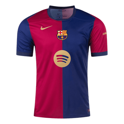 [Super kakovost] moška nogometna majica Barcelona LAMINE YAMAL #19 Home 2024/25 - logotip Spotify brez besedila