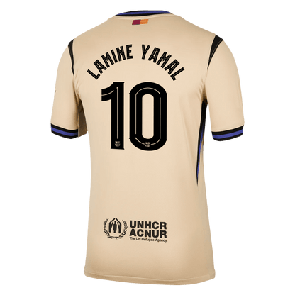 LAMINE YAMAL #10 Barcelona Dres Gostujoči 2025/26 UCL