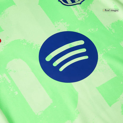Gostujoči komplet Barcelone (majica + kratke hlače) 2024/25 - (logotip Spotify brez besedila)