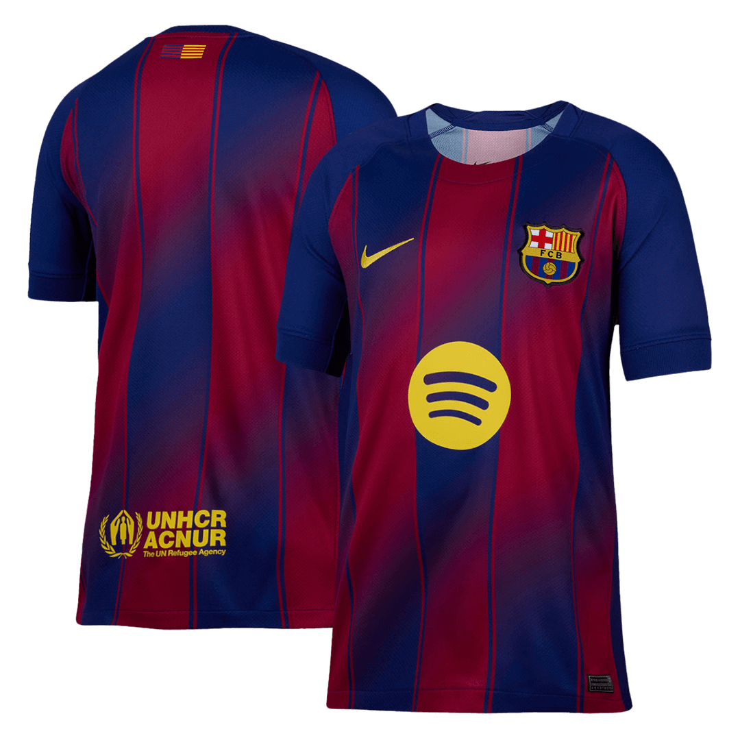 [Super kakovost] Rdeča in modra domača majica Barcelona 2025/26