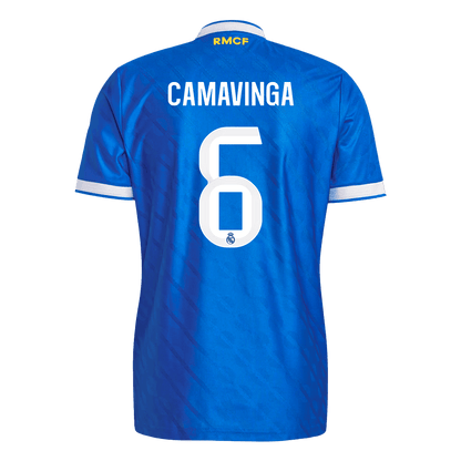 Real Madrid Nogometni dres Tretji 2025/26 Authentic CAMAVINGA #6